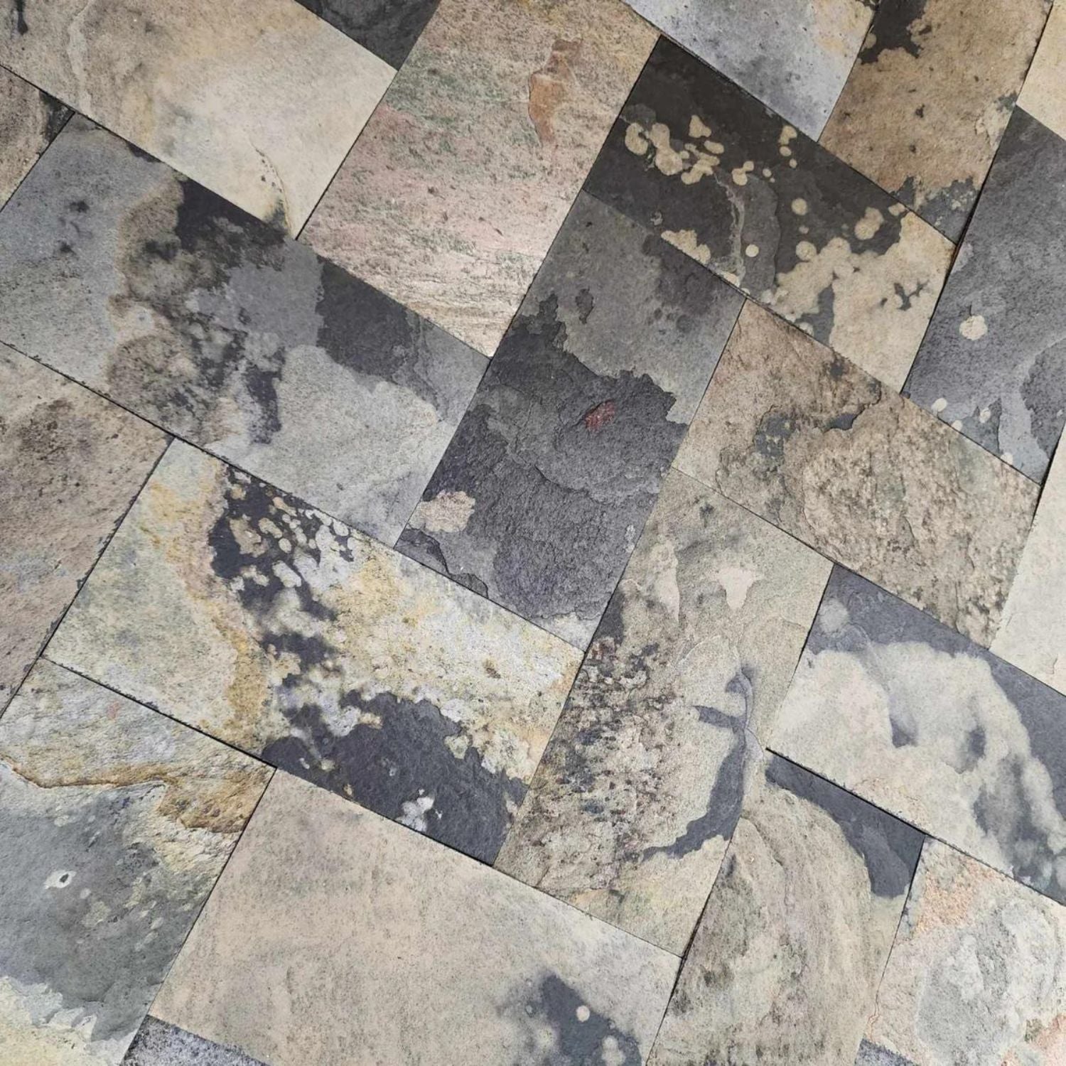 Carreaux muraux en ardoise - rustique