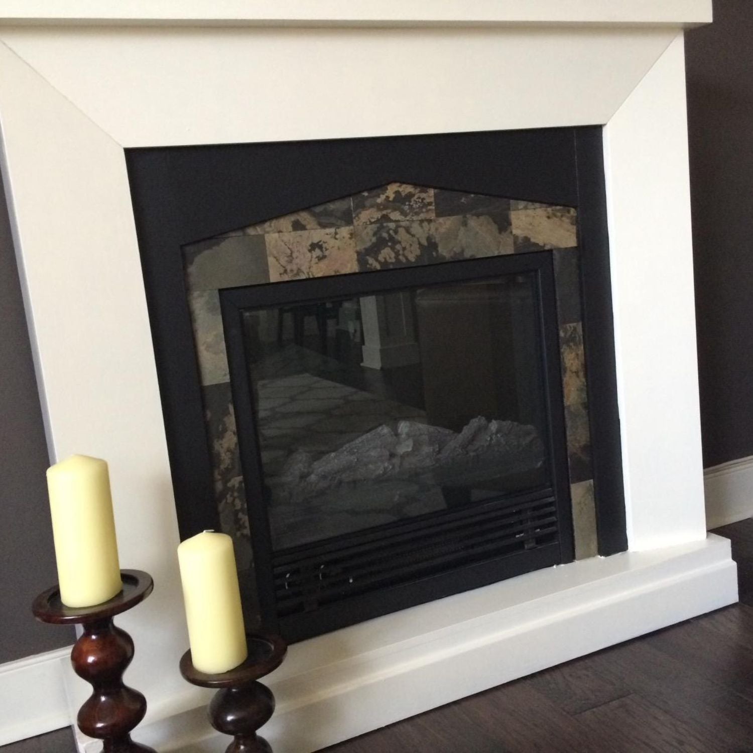 Carreaux muraux en ardoise - rustique