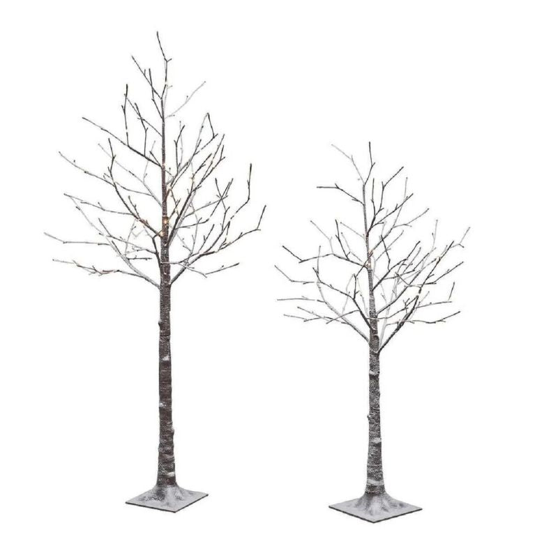 Arbres Floqués avec 296 Del 2pcs