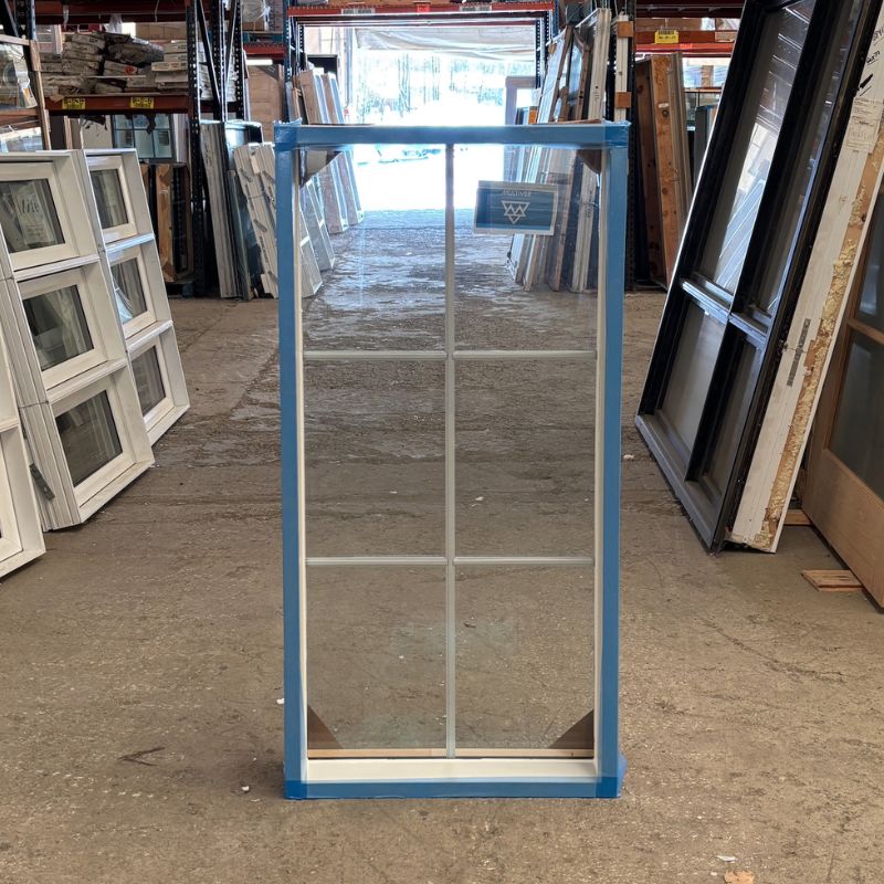 Fenêtre fixe blanche - 24"15/16 x 50"5/16