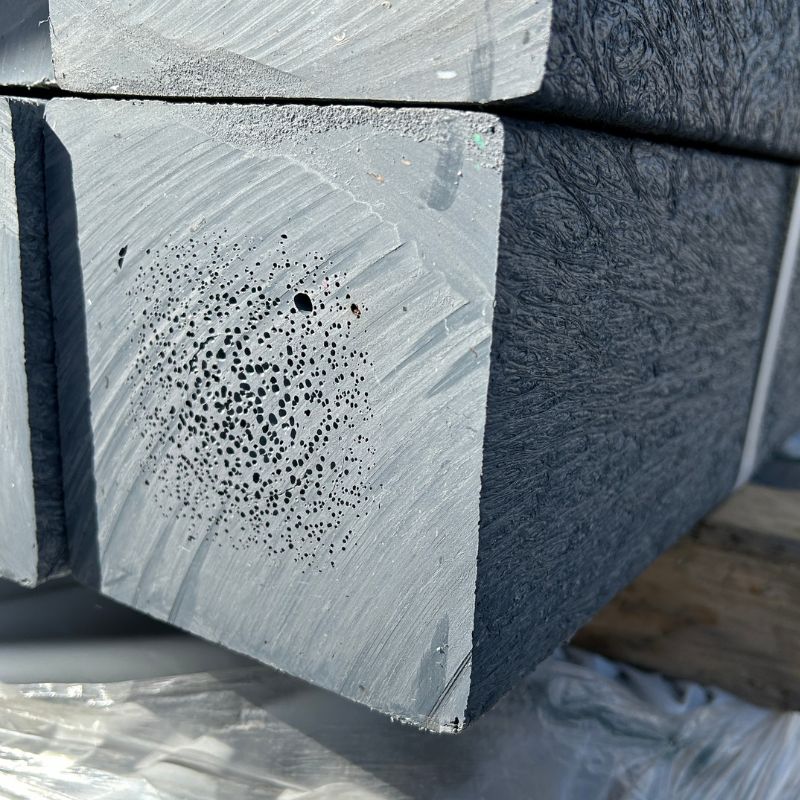 Replast 6 x 6 x 5' Carré Gris Standard Avantage - Déclas