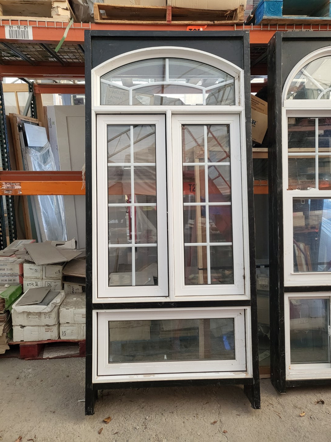 Fenêtre battante blanche - 41"1/2 x 93"