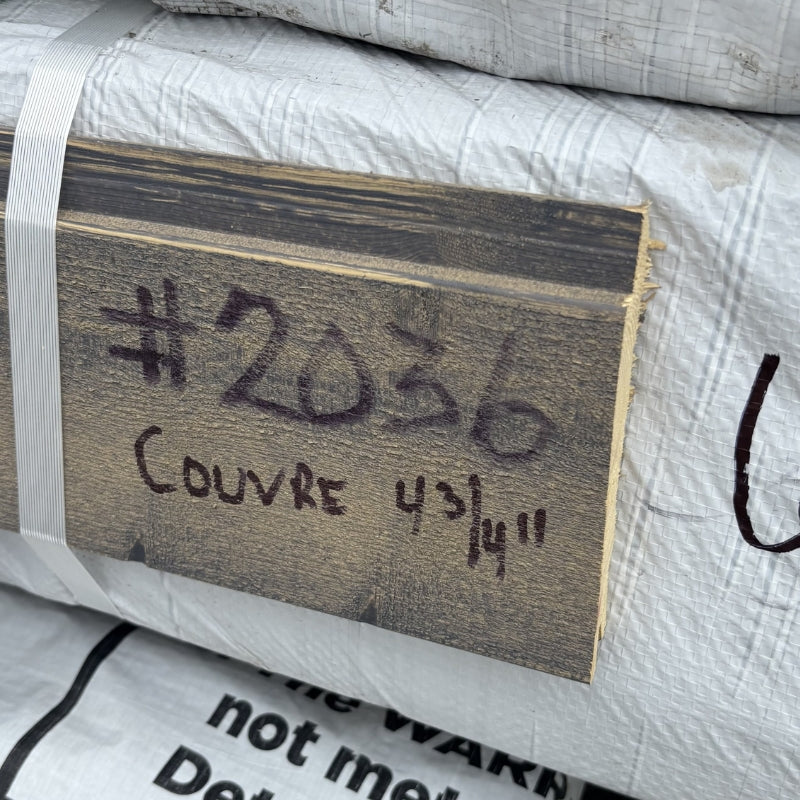 Revêtement extérieur en bois - chic - brun