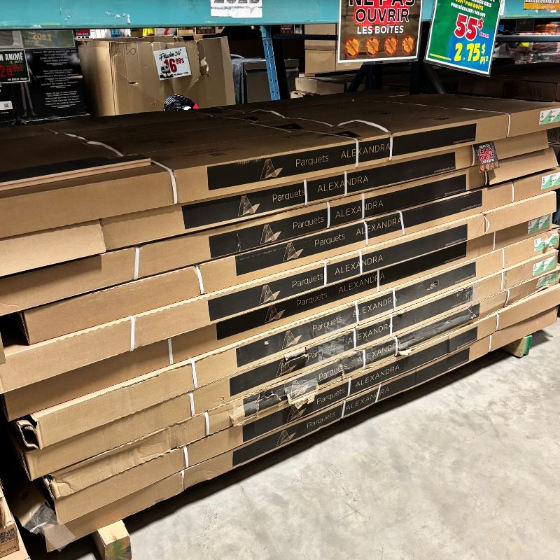 Plancher en érable argos gris - 2¼"