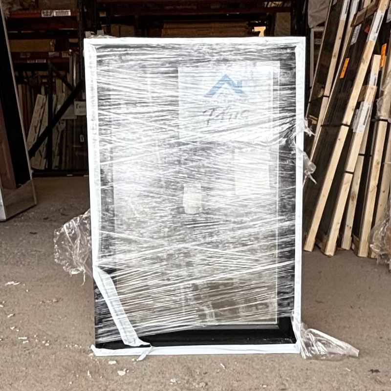 Fenêtre noire fixe -24 x 36