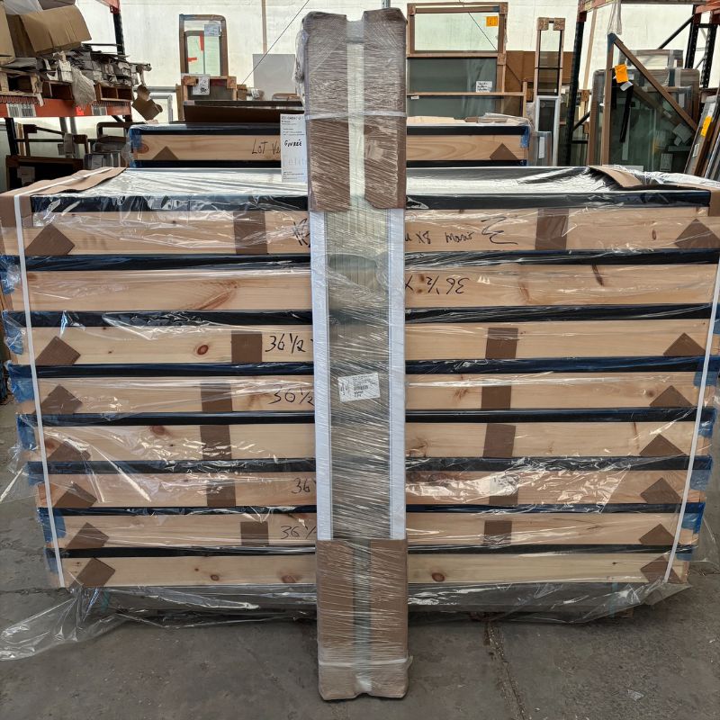 Insertion de porte givrée - 7" x 64"