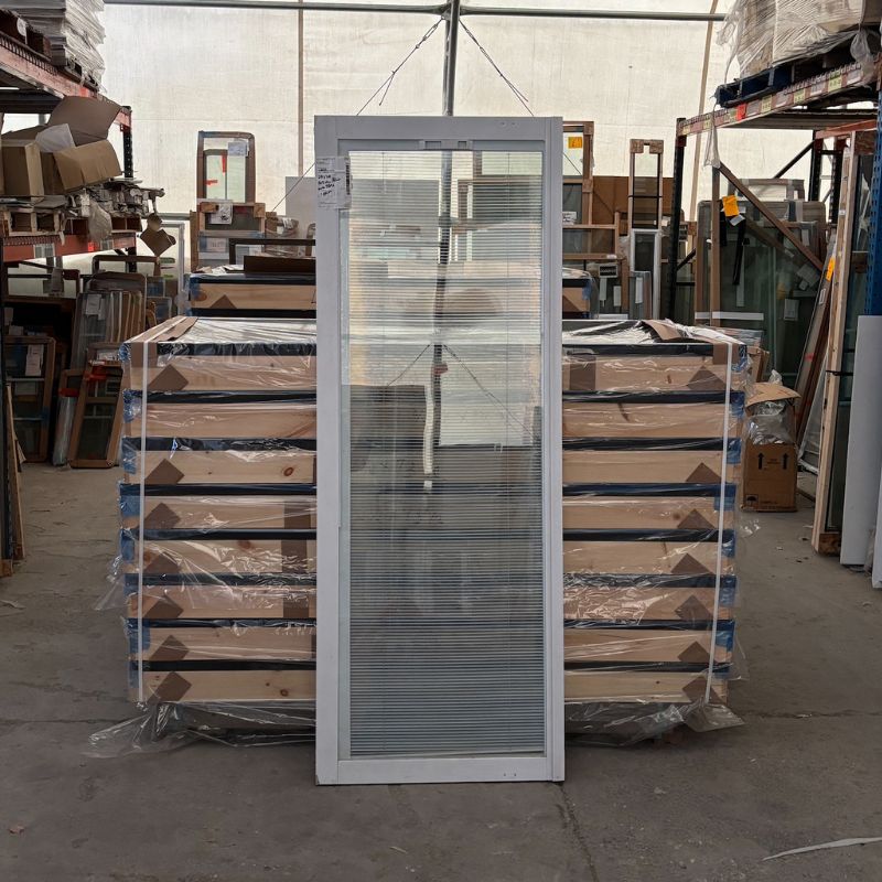 Porte de porte patio avec store intégré - 29" x 78"