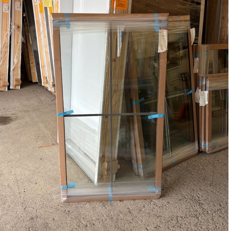 Vitre thermos à carreaux - 30"7/8 x 55"