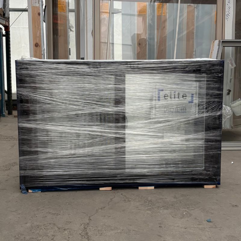 Fenêtre coulissante noire - 48 x 30