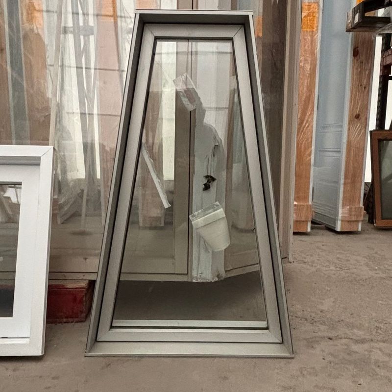 Fenêtre fixe grise - 39 1/16 x 25 1/4