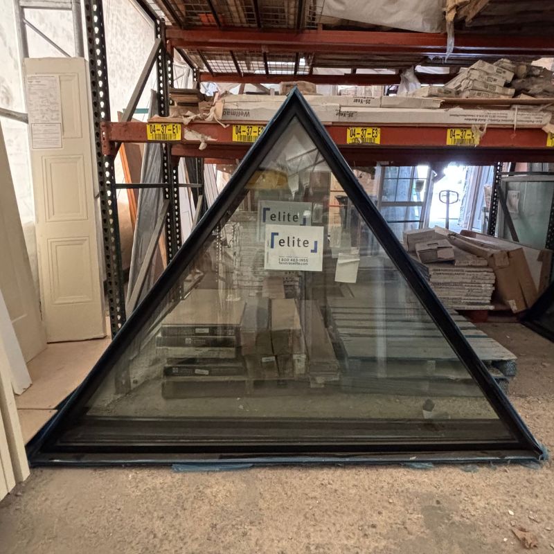 Fenêtre noire fixe 94 7/8 x 67 1/16