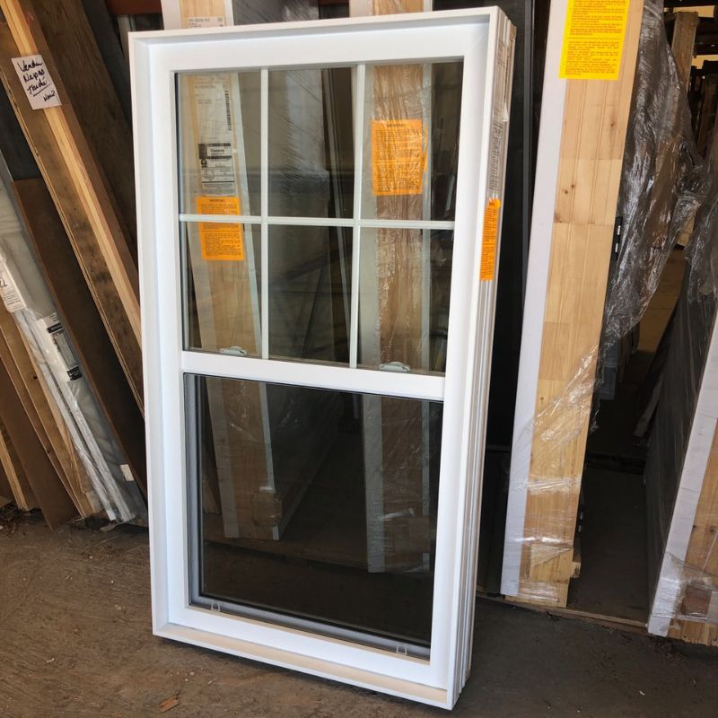 Fenêtre blanche - 35" 7/16 x 63"