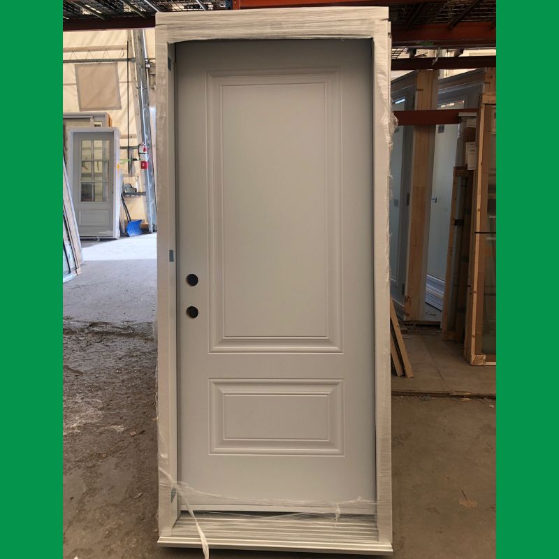 Porte extérieure blanche - 36'' x 82¾"