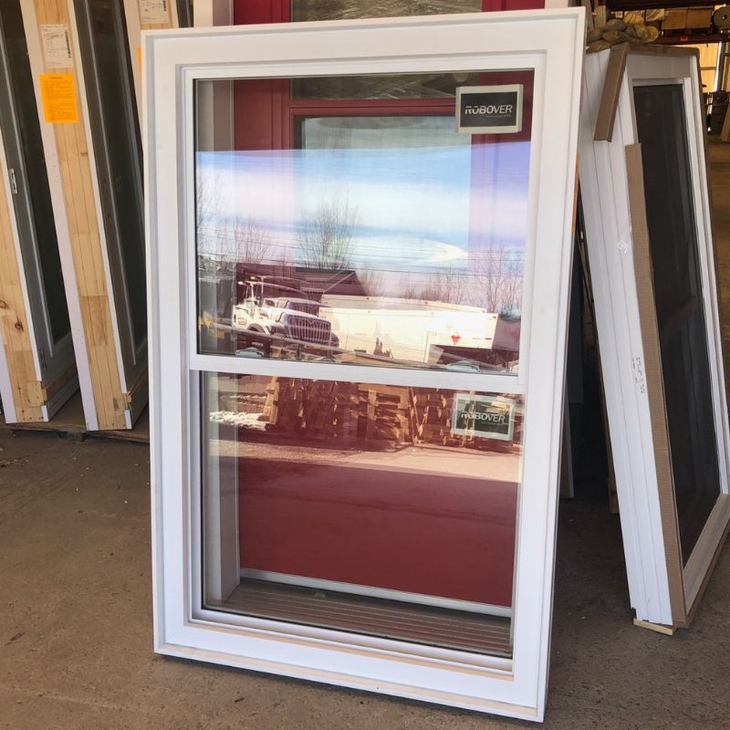 Fenêtre blanche guillotine 41" x 63" 1/2