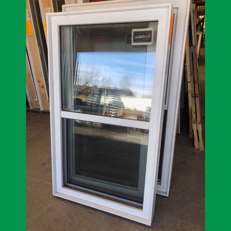 Fenêtre blanche guillotine 36" x 60" 5/8