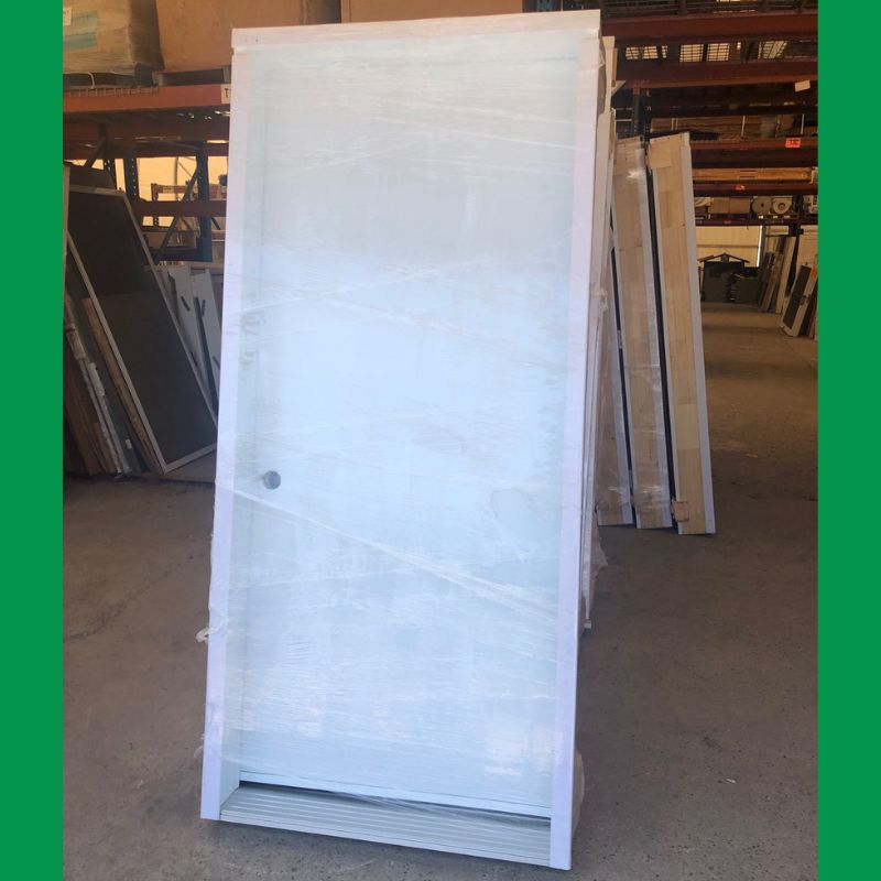 Porte extérieure blanche - 38" x 82¾"