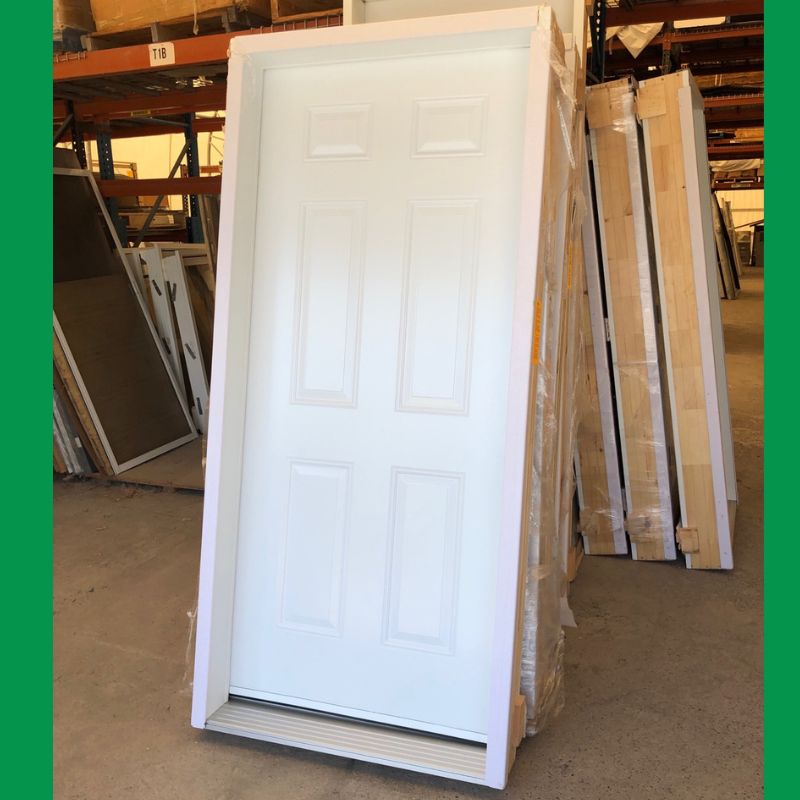 Porte extérieure blanche - 38" x 82¾"