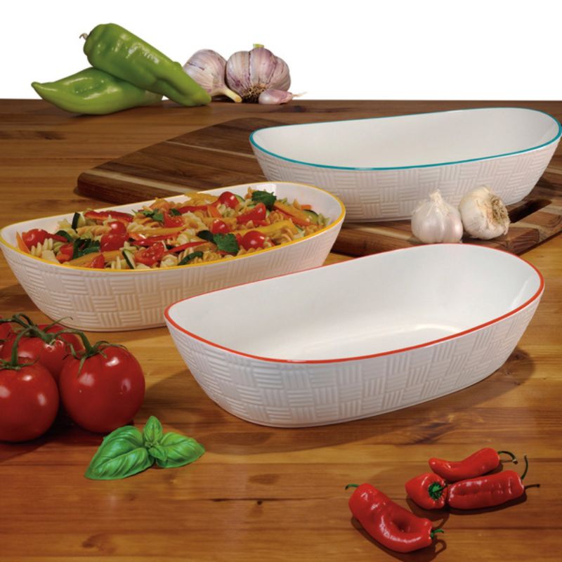 Ensemble de 3 bols en porcelaine