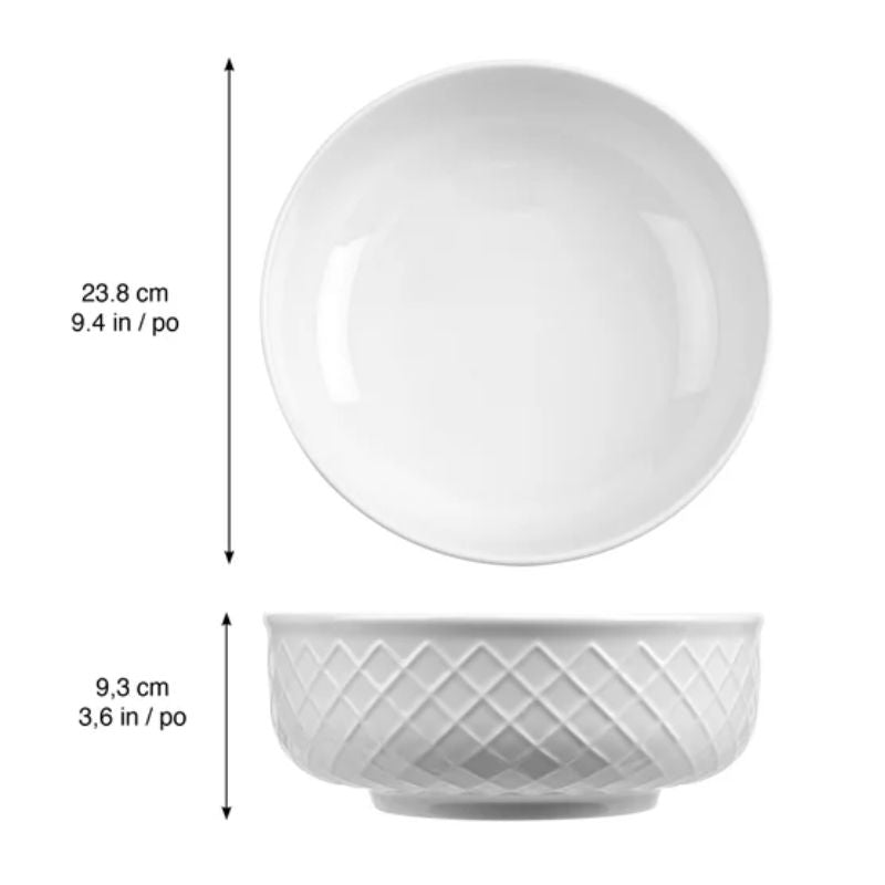 Ensemble de 3 bols en porcelaine - Trudeau