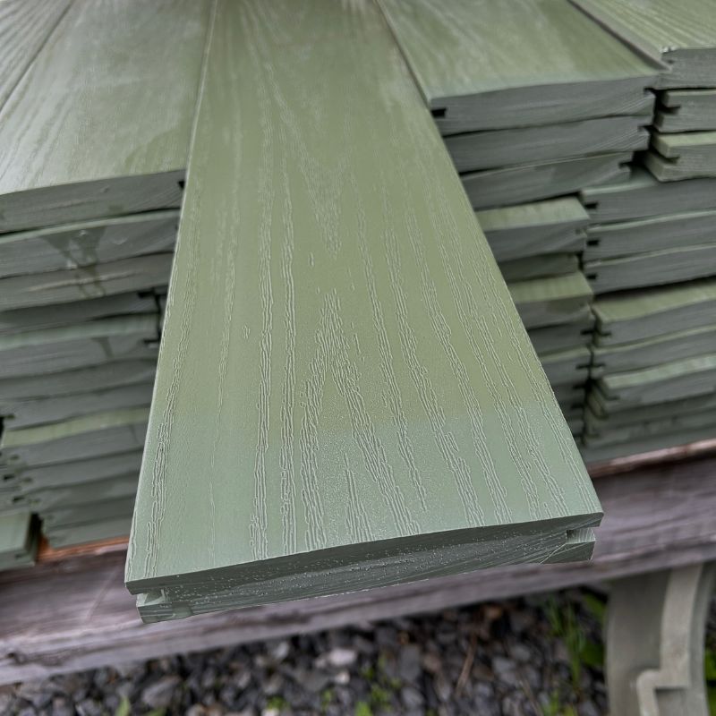 Replast 15/16 x 6 x 12'  Vert Mousse Bi-Rainuré