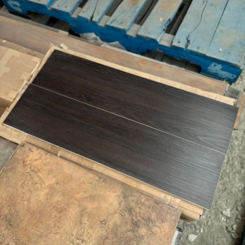 Ceramique Hampton Black Walnut - 6'' x 24''