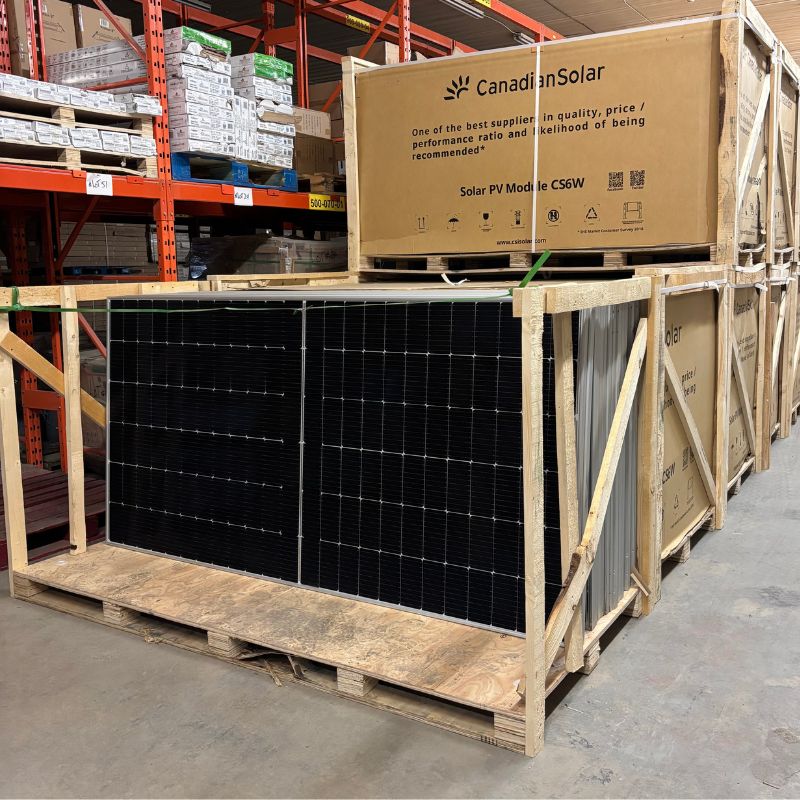 Panneau solaire BiHiku6 CS6W-540MB-AG