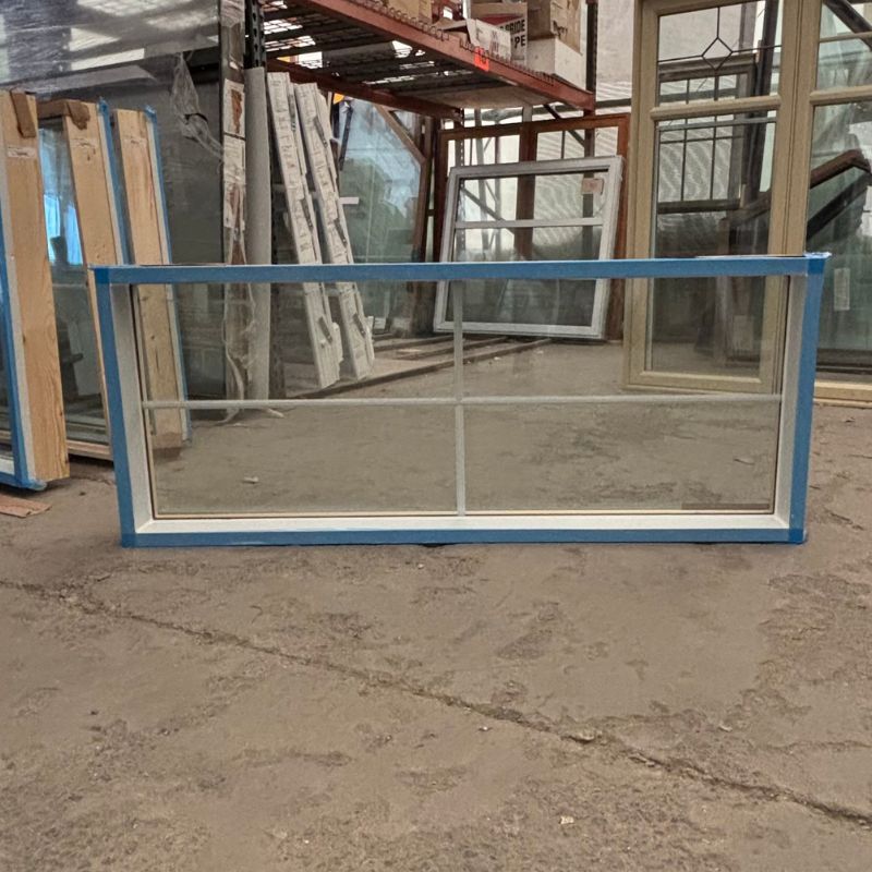 Fenêtre fixe blanche - 22"1/2 x 56"1/8