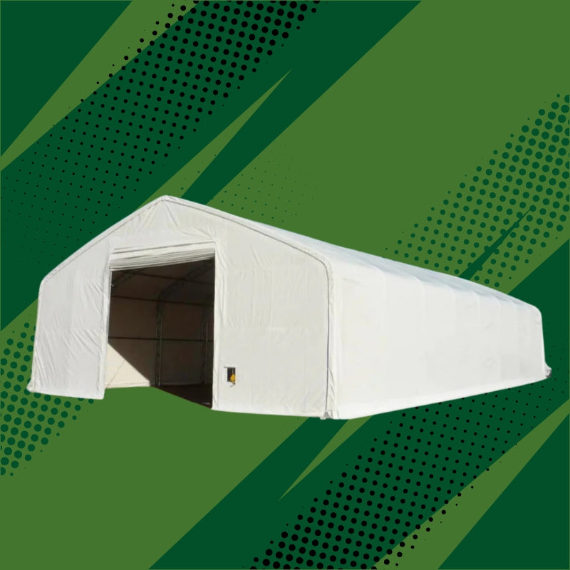 Chapiteau d'entreposage double truss - 50x100x23PI