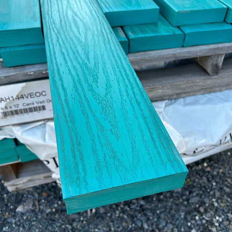 Replast 2 x 6 x 12' Carré Vert Océan Ultraplast - Déclassé