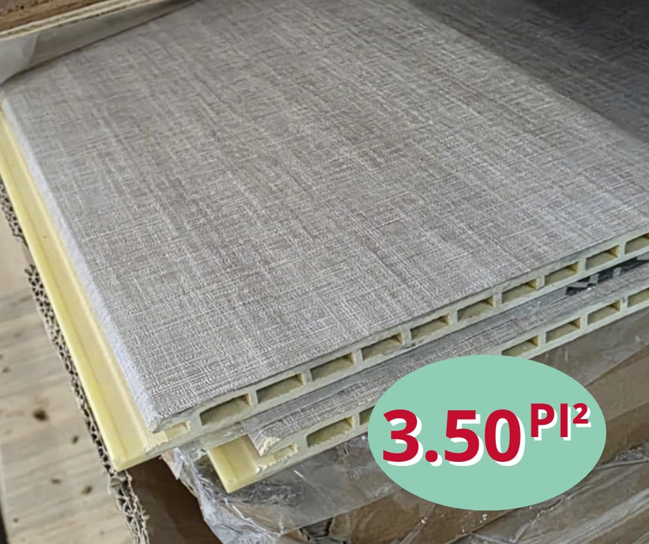 Lot revetement intérieur gris PVC 864 pi2