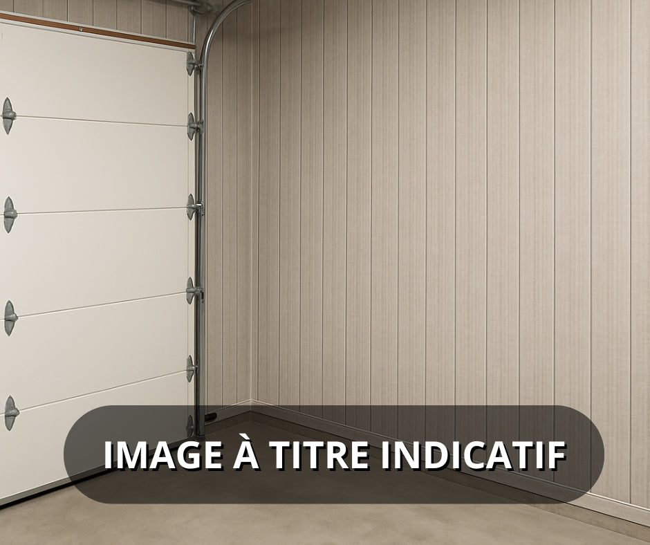 Lot revetement intérieur blanc PVC 480pi2