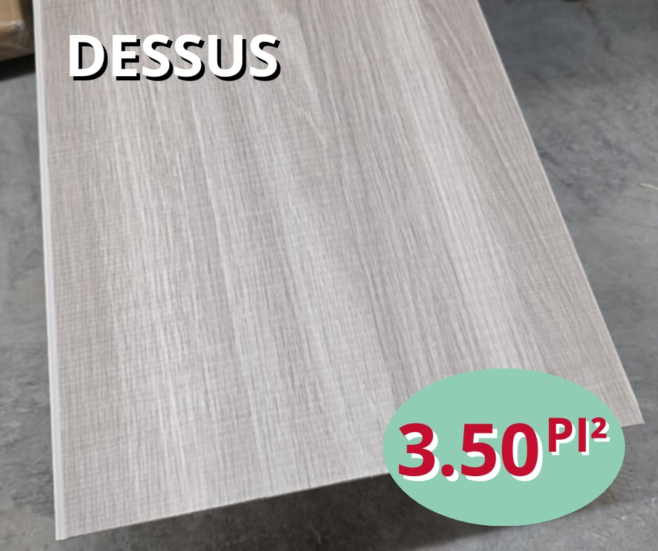 Lot planches composite gris pâle 340 pi2