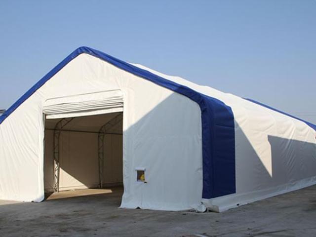 Chapiteau d'entreposage à double truss - 33x40x17PI