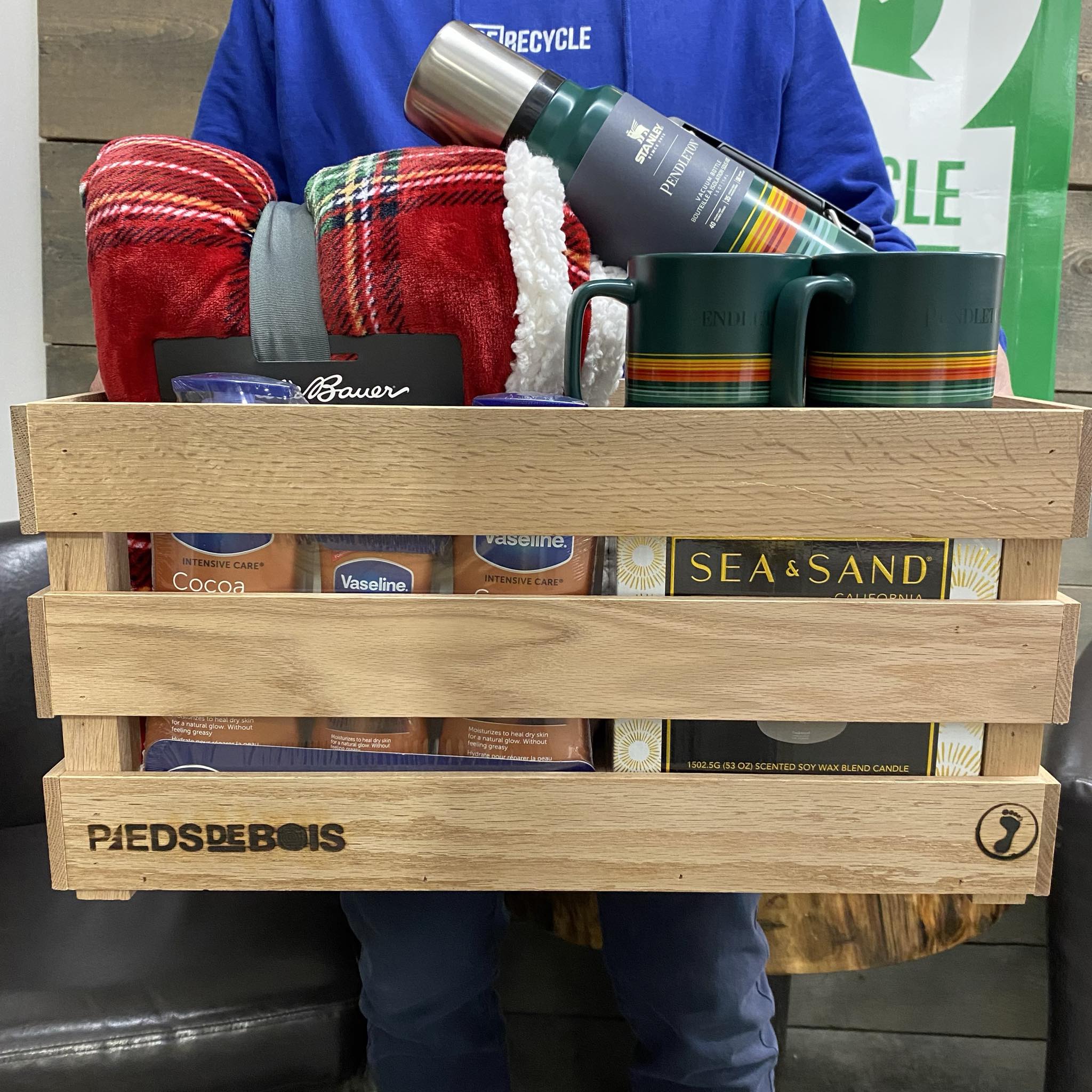 Caisse en Bois Francs de 20''