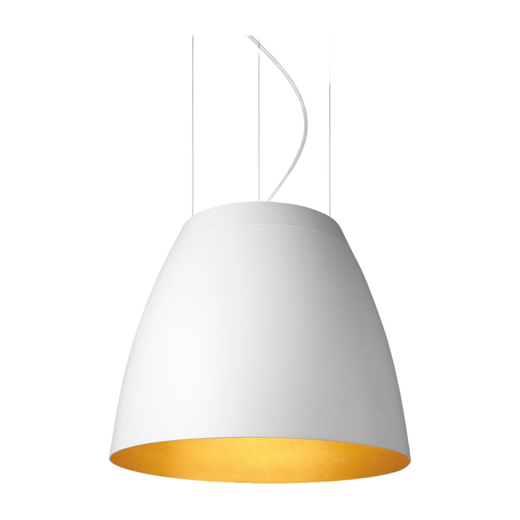 Luminaire Suspendu Arkos Blanc / Or