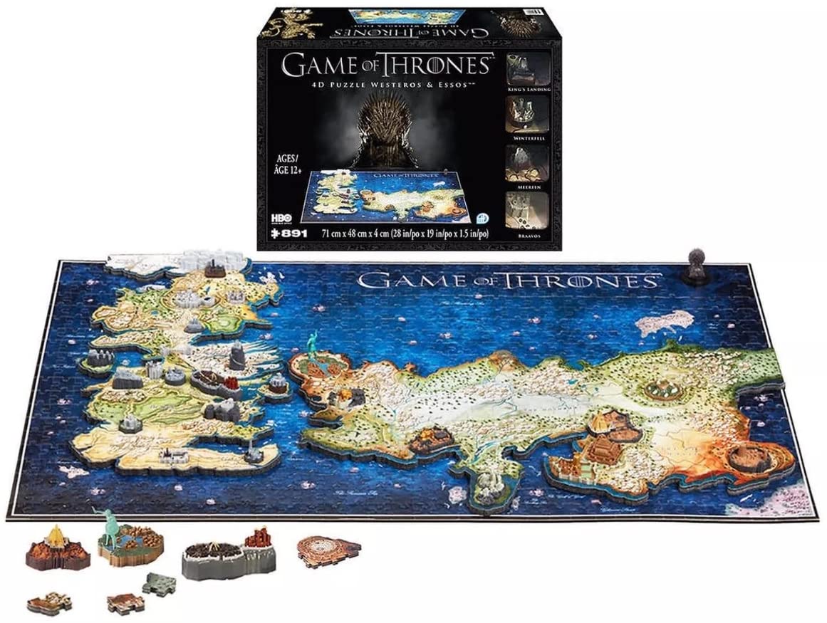 Game of thrones casse-tête 4D