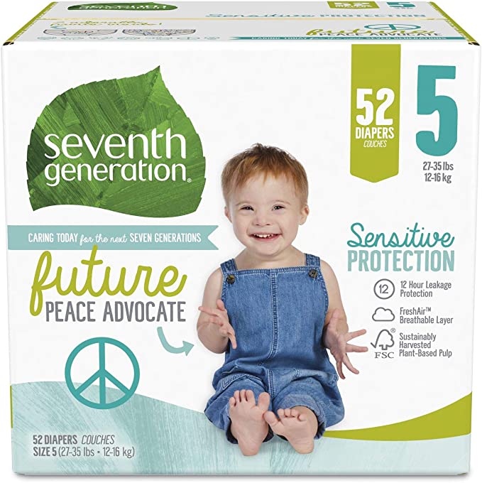 Seventh Generation 52 Couches taille 5 27-35lbs