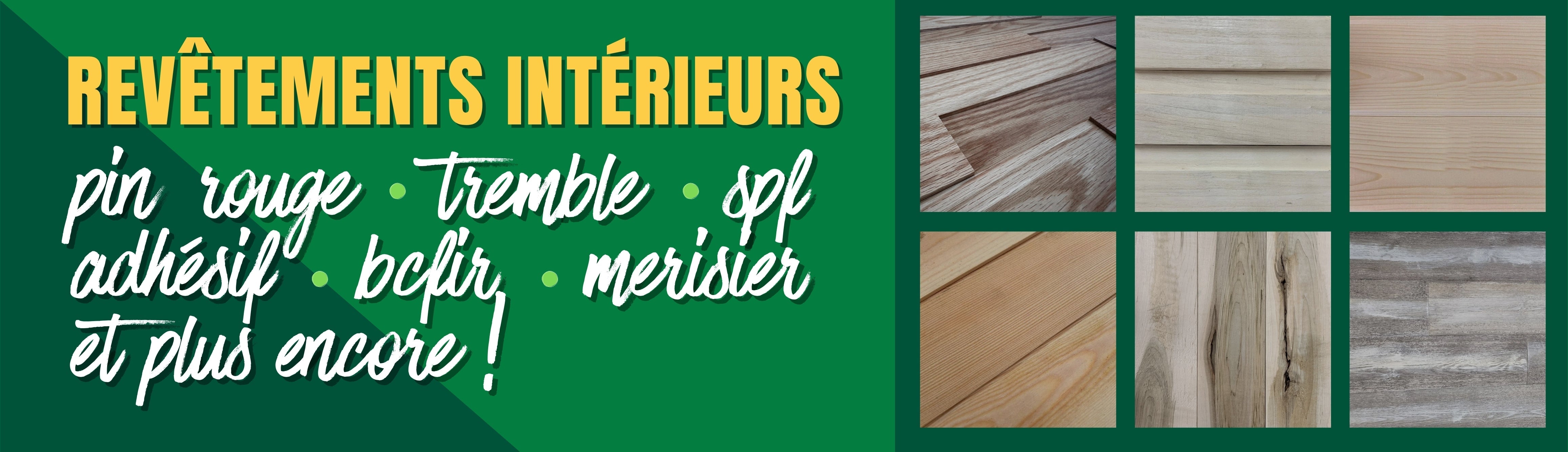 Revêtements intérieurs