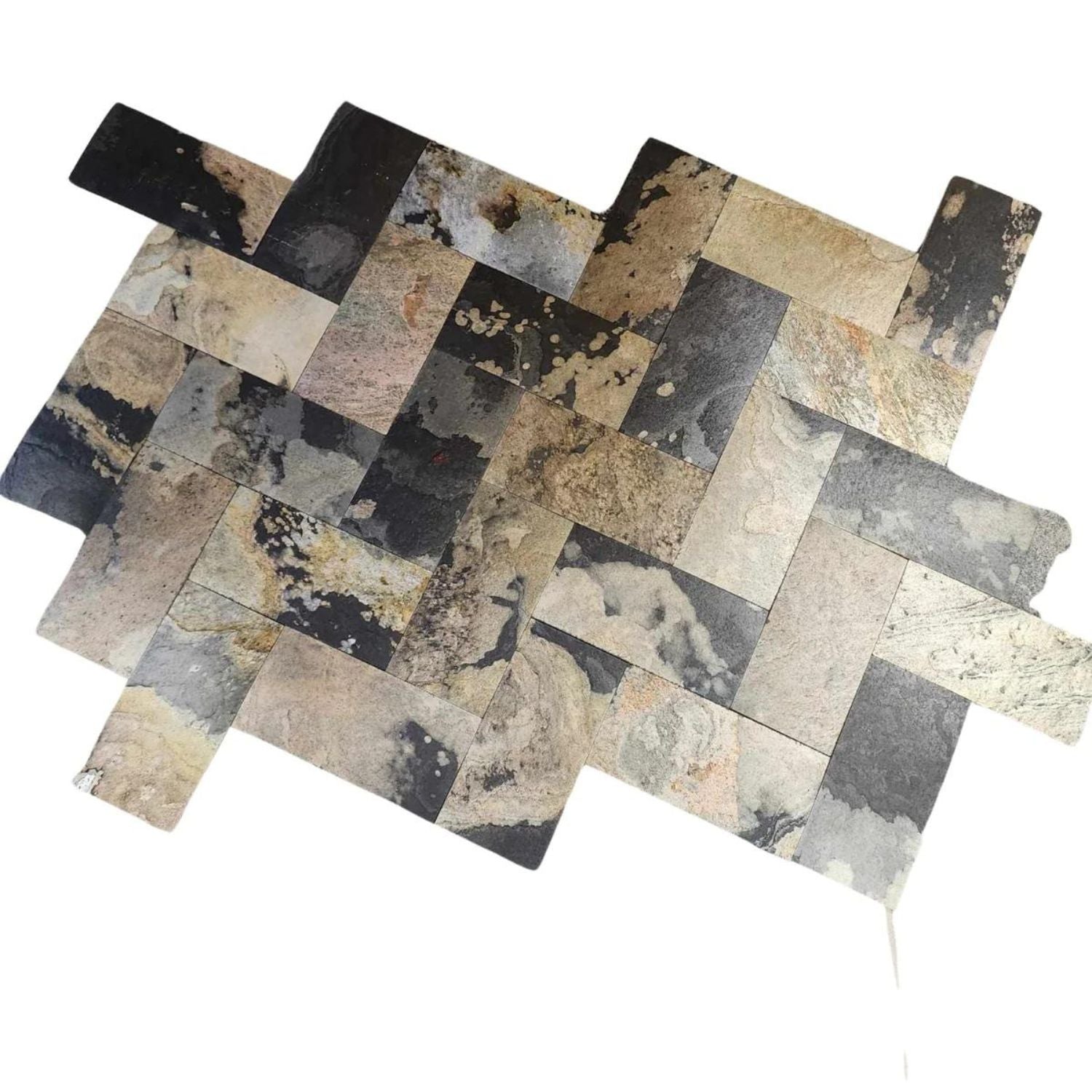 Carreaux muraux en ardoise - rustique