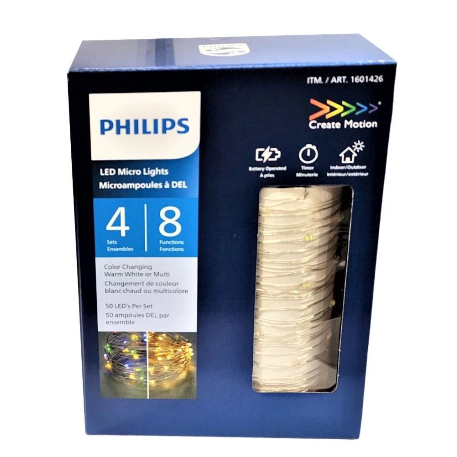 Philips 4 Jeux 50 Lumières Del