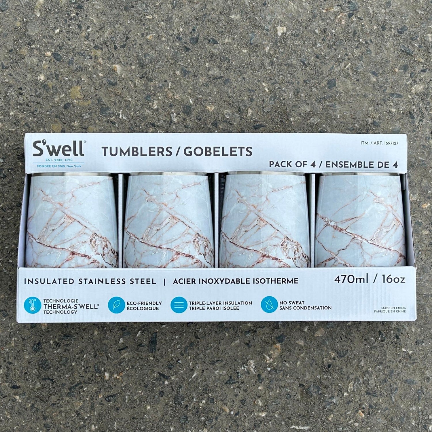 Swell 4 Gobelets 470ml