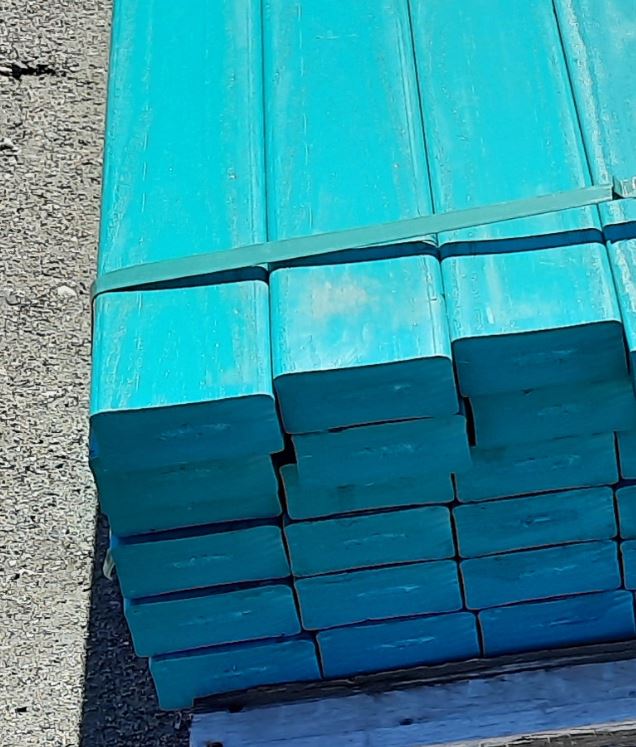 Replast 2 x 3 x 12' Carré Vert Océan Ultraplast - Déclassé