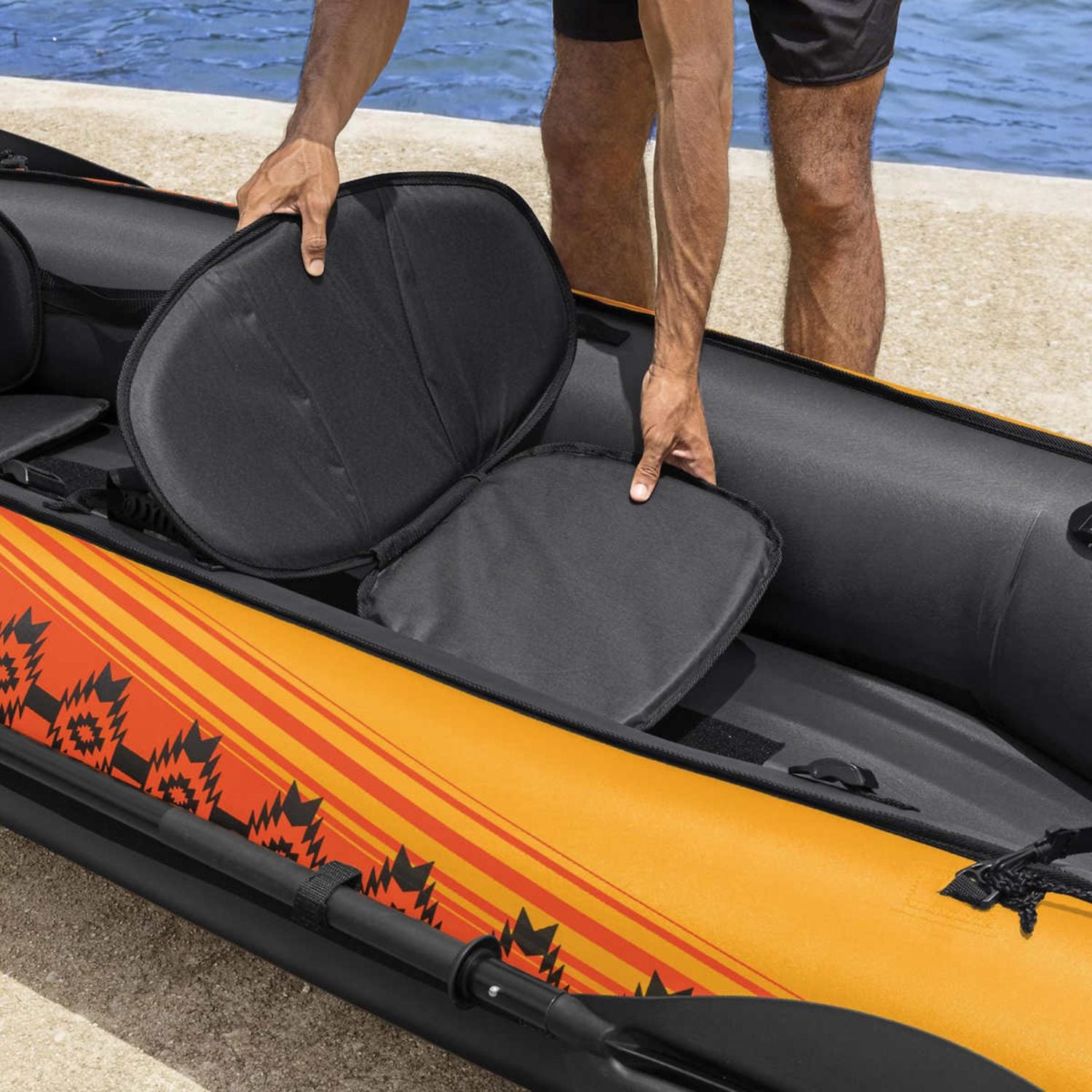 Tobin Sports Kayak gonflable 2 Personnes