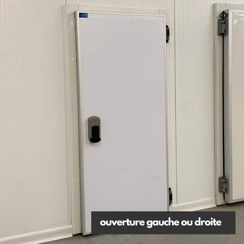 Porte Type Abattant Réfrigérateur avec Cadre 36 x 80 Droite