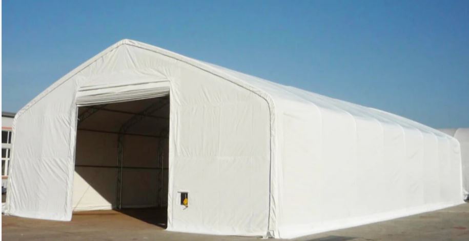 Chapiteau d'entreposage double truss - 50x100x23PI