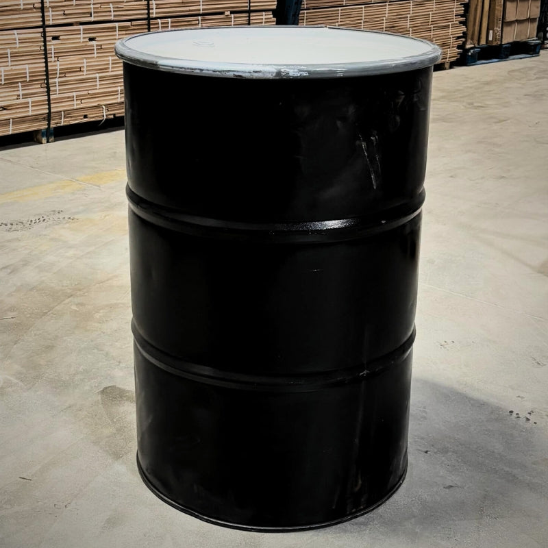 Baril en acier 205 litres (55 gallons) avec couvercle