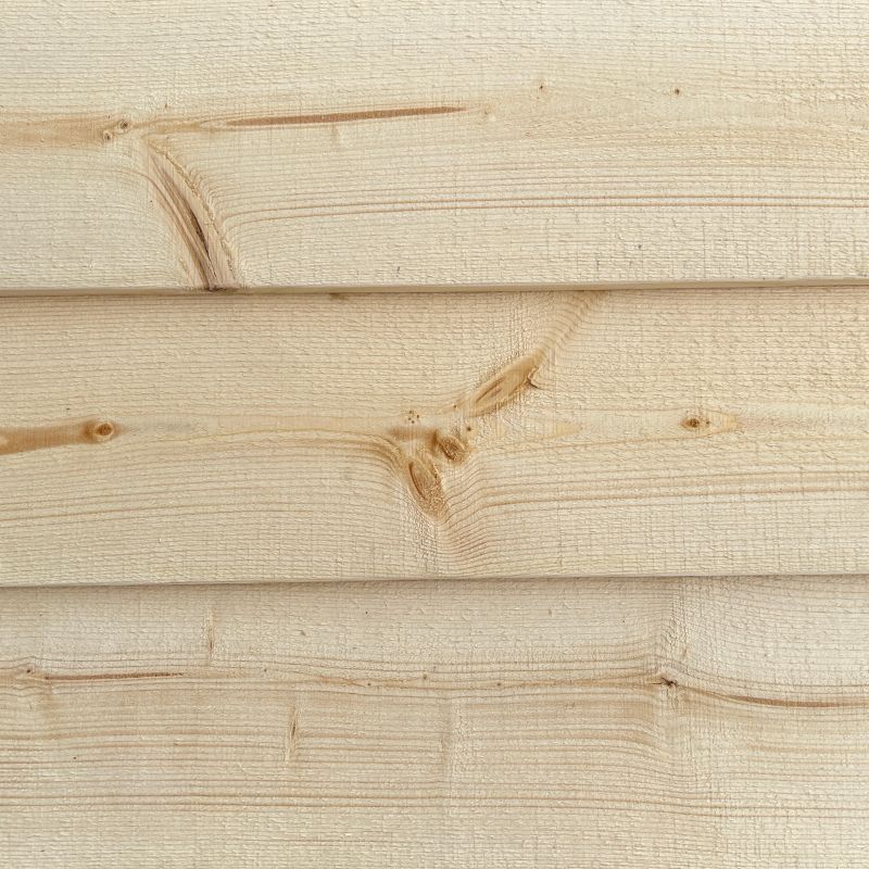 Revêtement extérieur en épinette - déclin