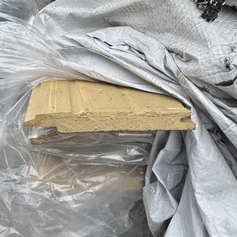 Revêtement extérieur en bois - chic - brun