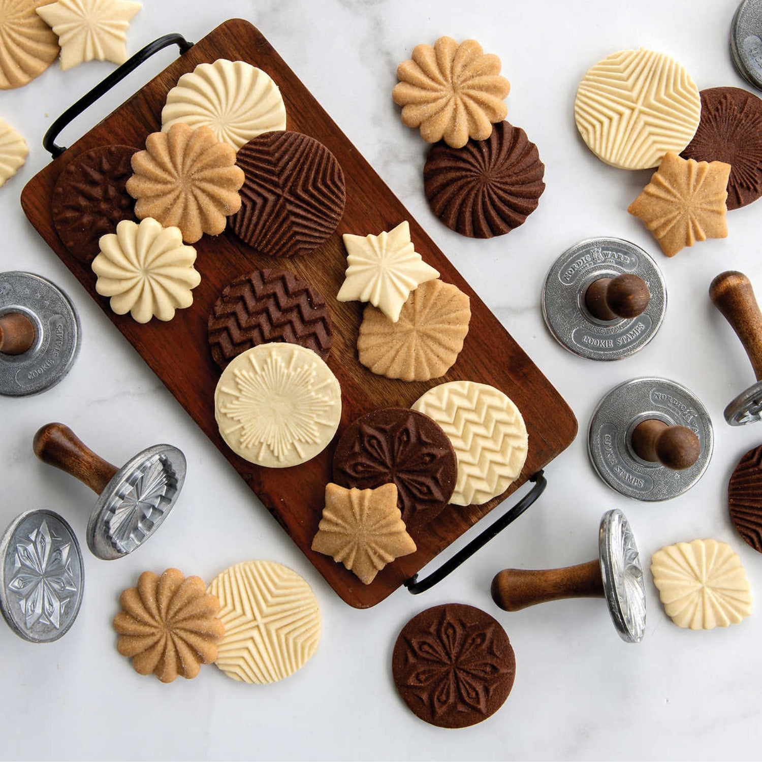 Nordic Ware Jeu d'étampes à Biscuits