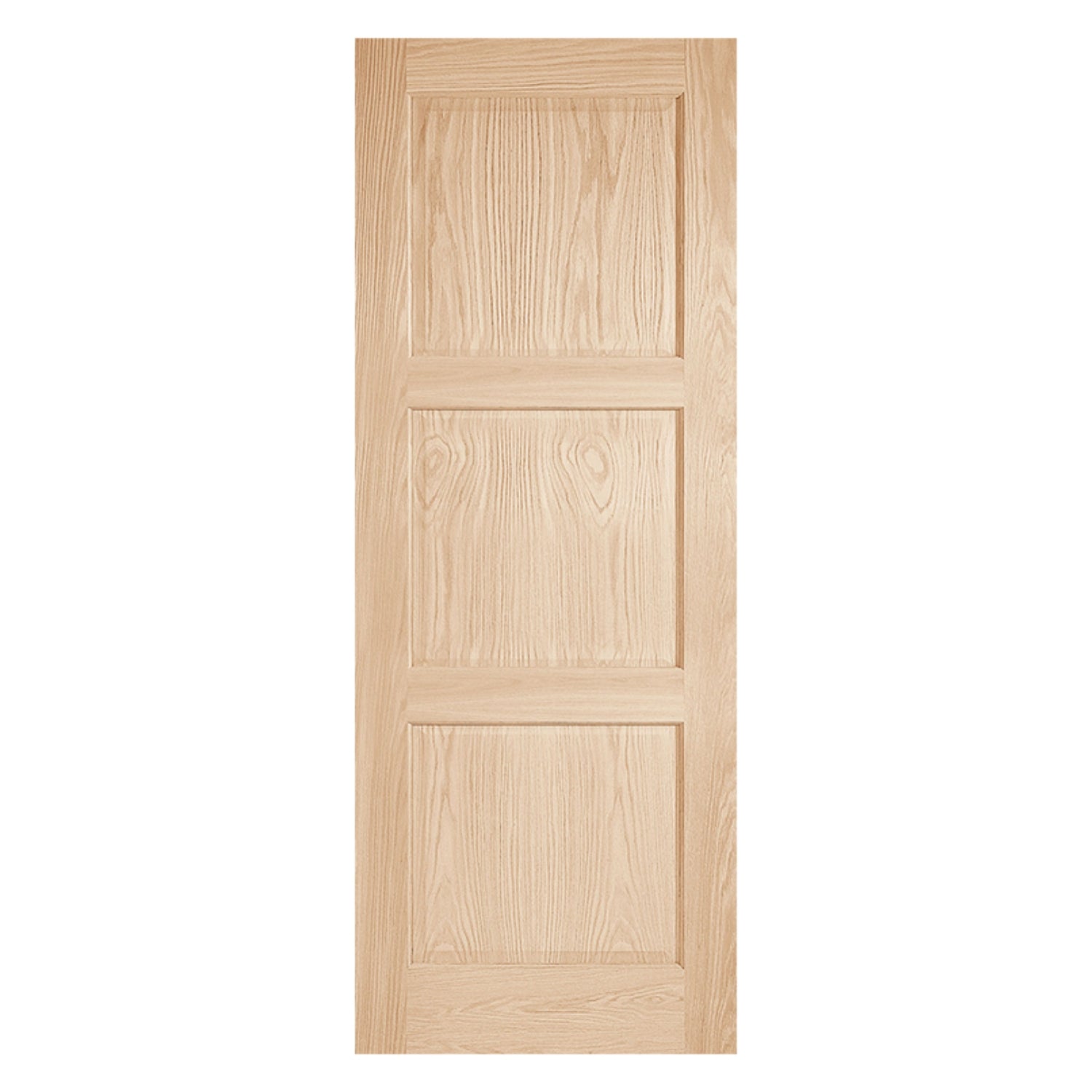 Porte en pin massif 3 panneaux - 30" x 80"